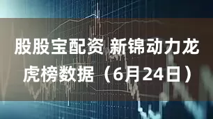 股股宝配资 新锦动力龙虎榜数据（6月24日）